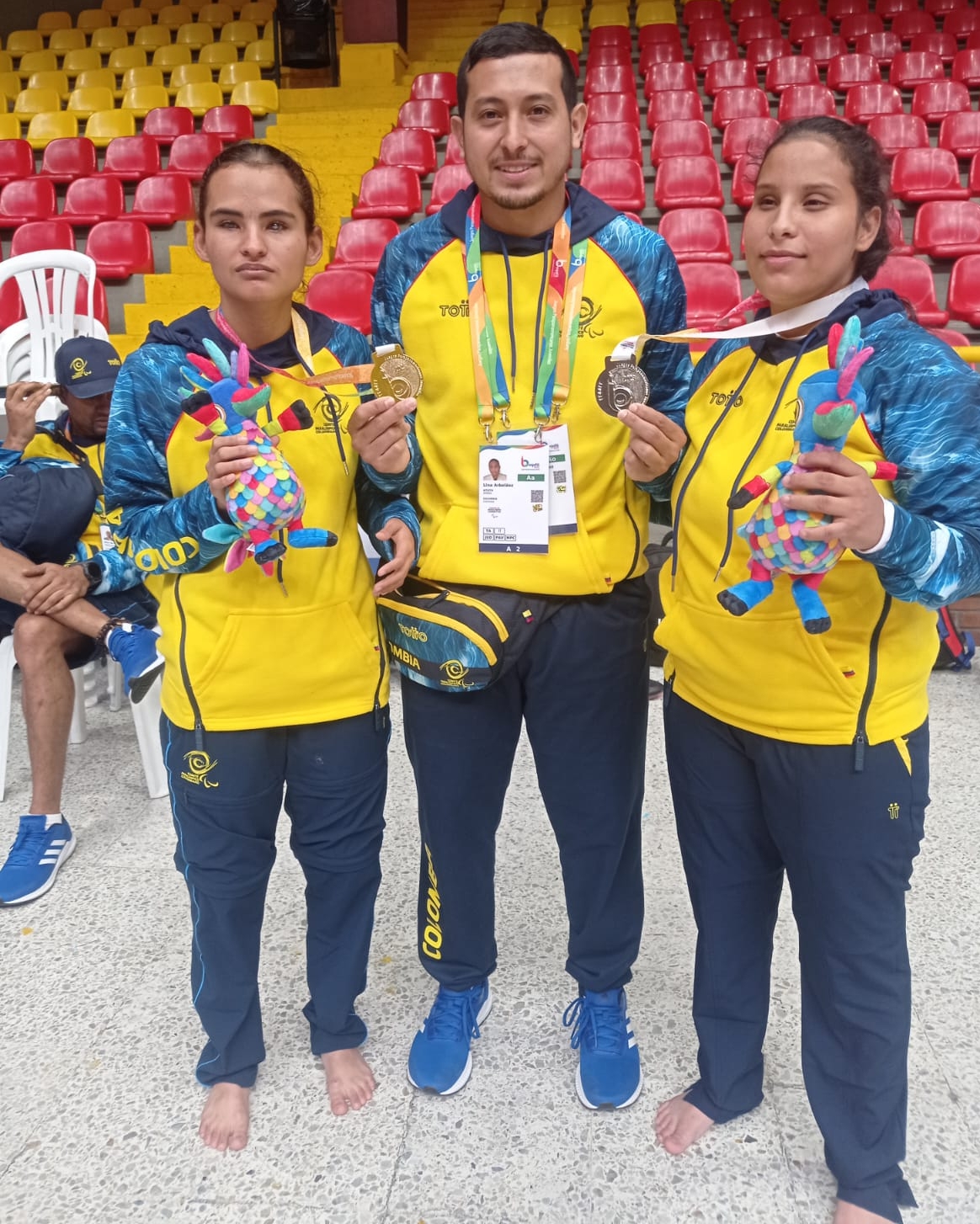 QUINDIANAS LE APORTARON DOS MEDALLAS A COLOMBIA EN JUEGOS PARAPANAMERICANOS JUVENILES 2023